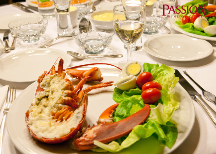Lobster Wine Pairing - Rượu Vang Passion