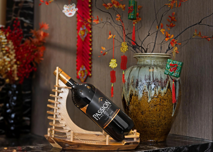 Kệ vang Passion Thuận buồm xuôi gió