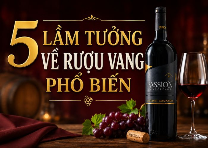 5 Lầm Tưởng Về Rượu Vang Phổ Biến Có Thể Bạn Chưa Biết